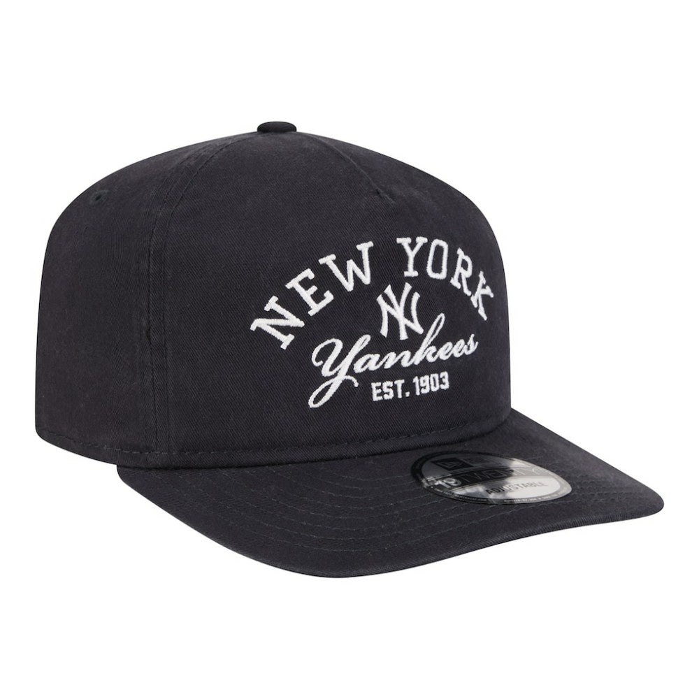 New York Yankees Stacked 19TWENTY Adjustable Hat Navy