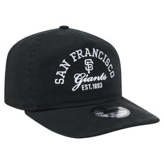San Francisco Giants Stacked 19TWENTY Adjustable Hat Black