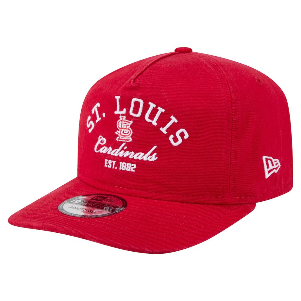 St. Louis Cardinals Stacked 19TWENTY Adjustable Hat Red