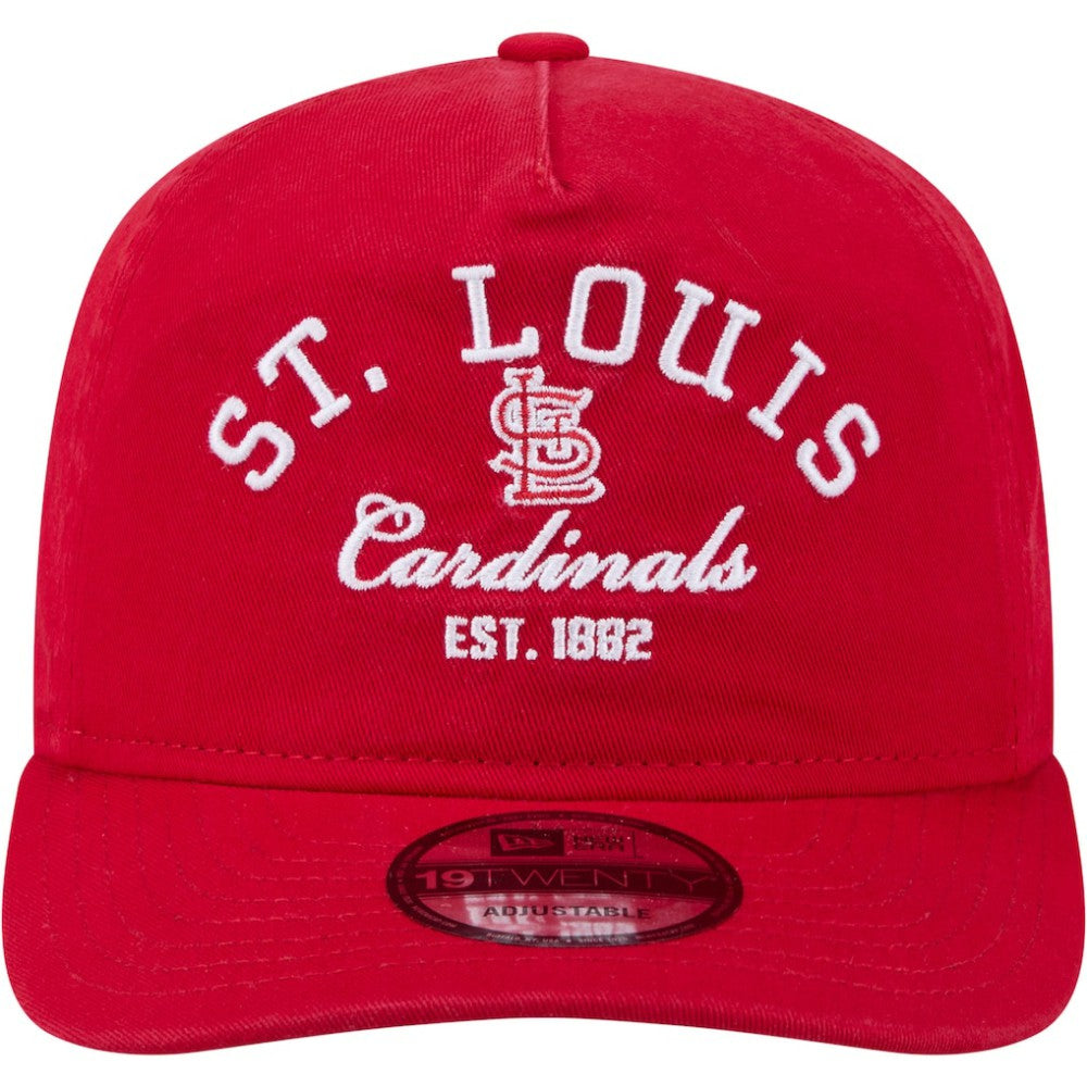 St. Louis Cardinals Stacked 19TWENTY Adjustable Hat Red