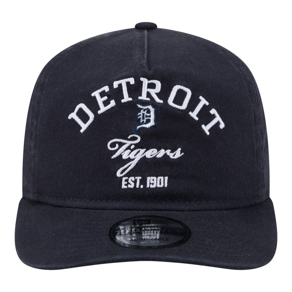 Detroit Tigers Stacked 19TWENTY Adjustable Hat Navy
