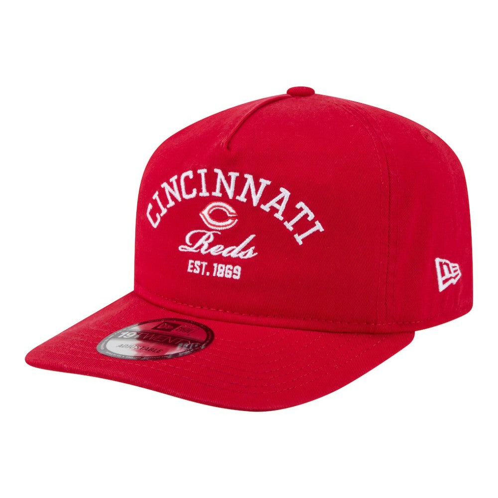 Cincinnati Reds Stacked 19TWENTY Adjustable Hat Red