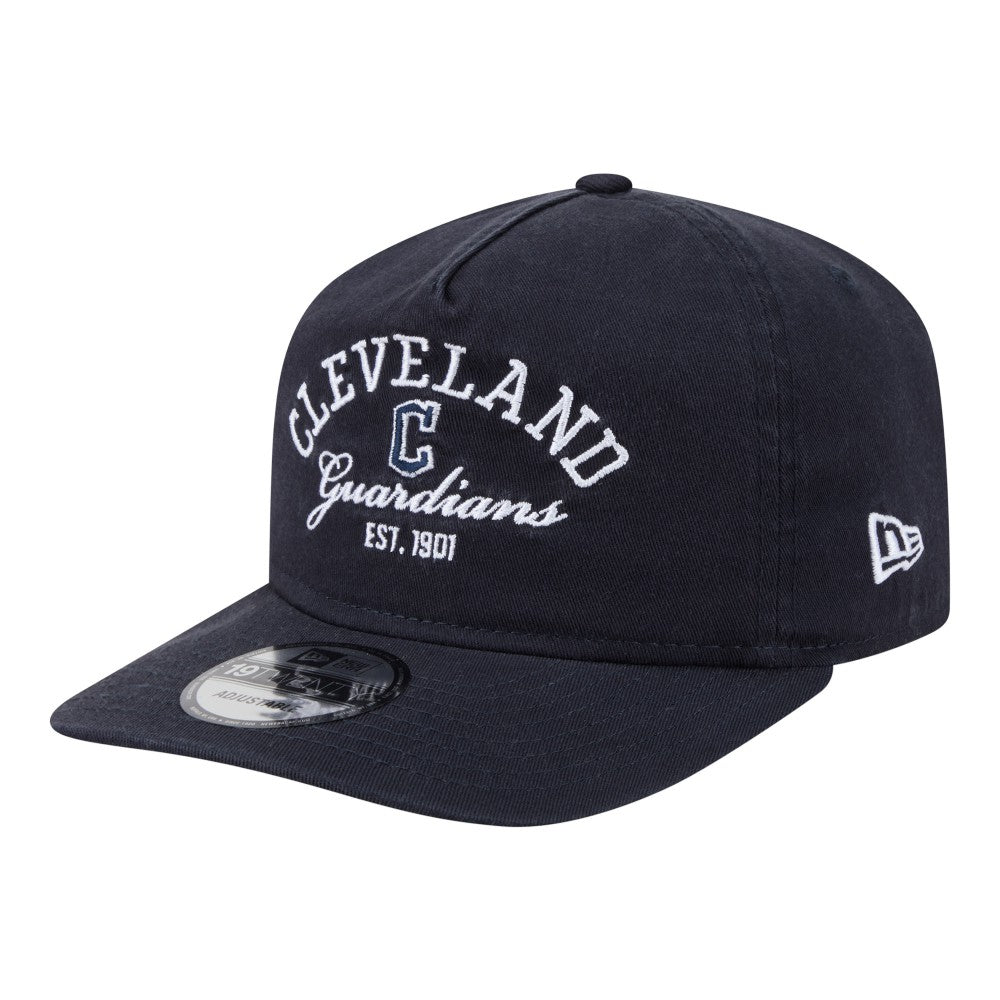 Cleveland Guardians Stacked 19TWENTY Adjustable Hat Navy