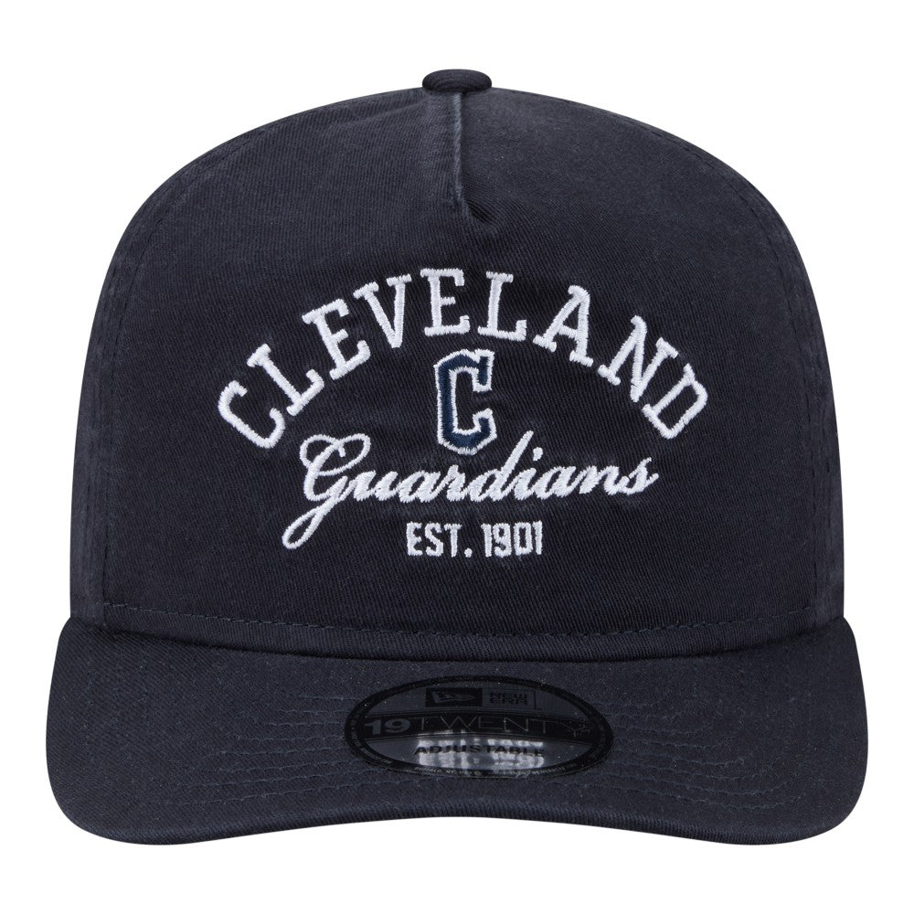 Cleveland Guardians Stacked 19TWENTY Adjustable Hat Navy