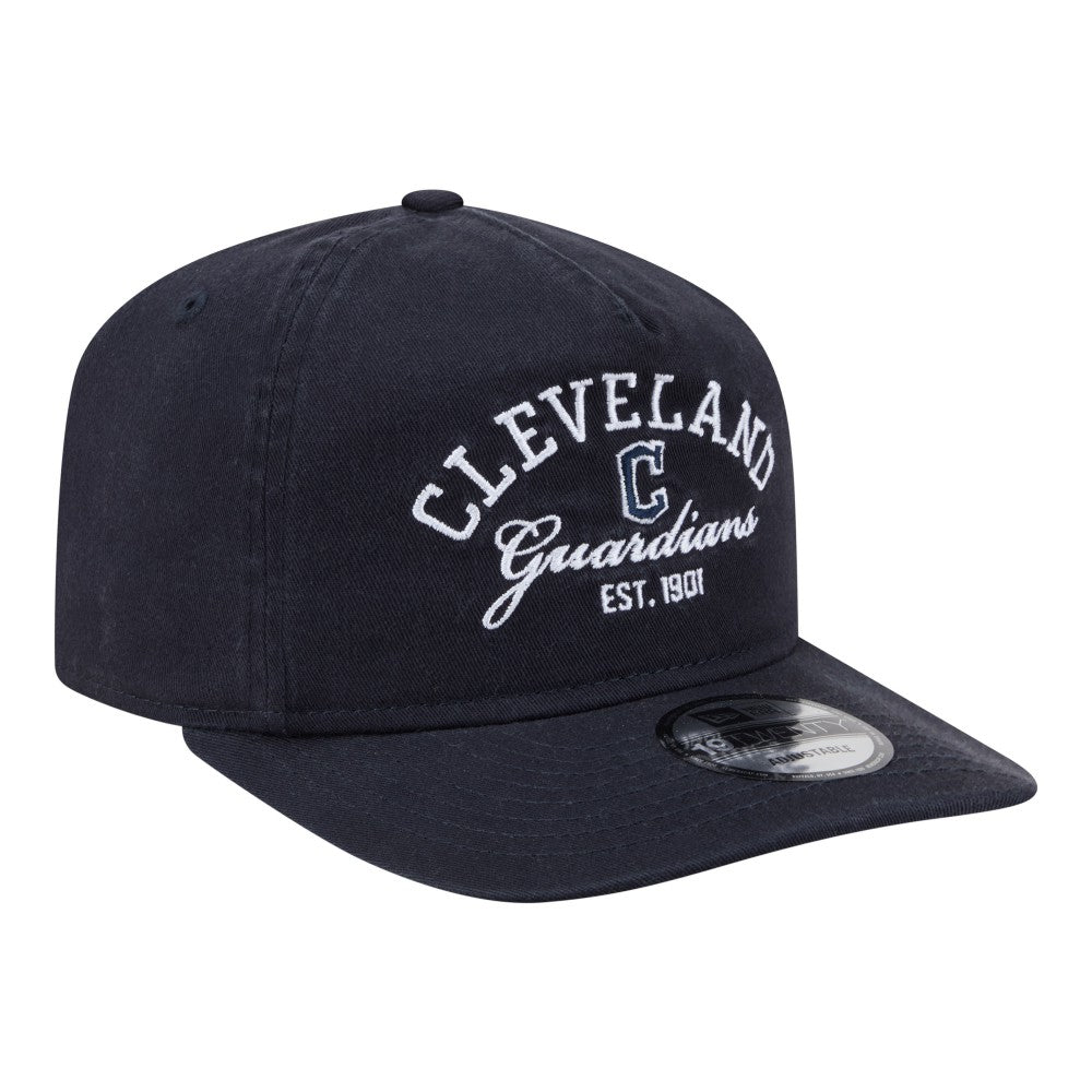 Cleveland Guardians Stacked 19TWENTY Adjustable Hat Navy
