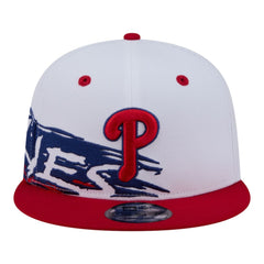 Philadelphia Phillies 9FIFTY Snapback Hat White/Red