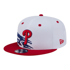 Philadelphia Phillies 9FIFTY Snapback Hat White/Red