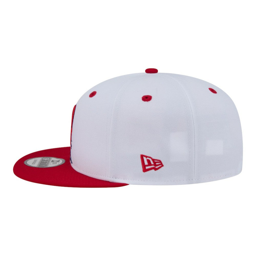 Philadelphia Phillies 9FIFTY Snapback Hat White/Red