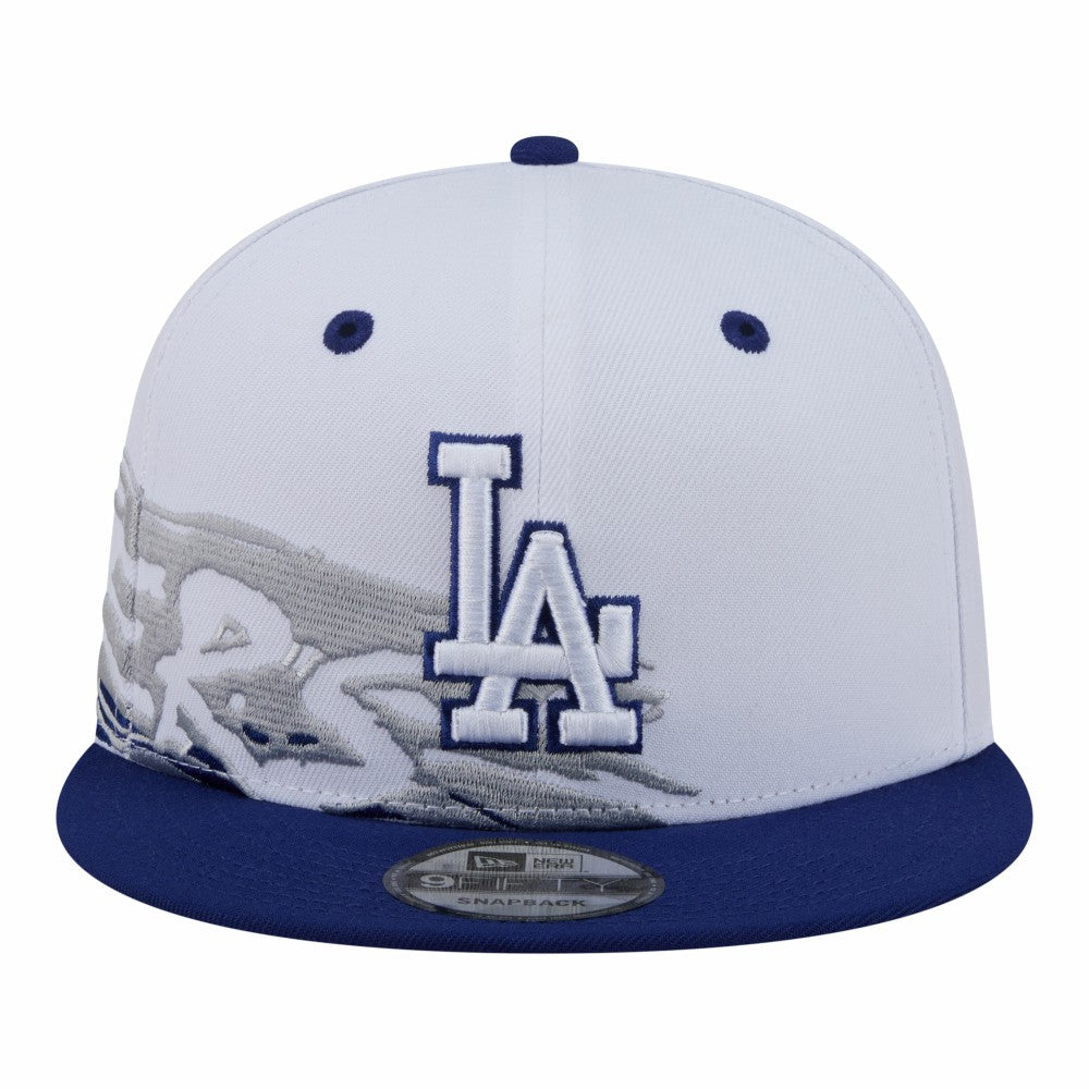Los Angeles Dodgers 9FIFTY Snapback Hat White/Royal