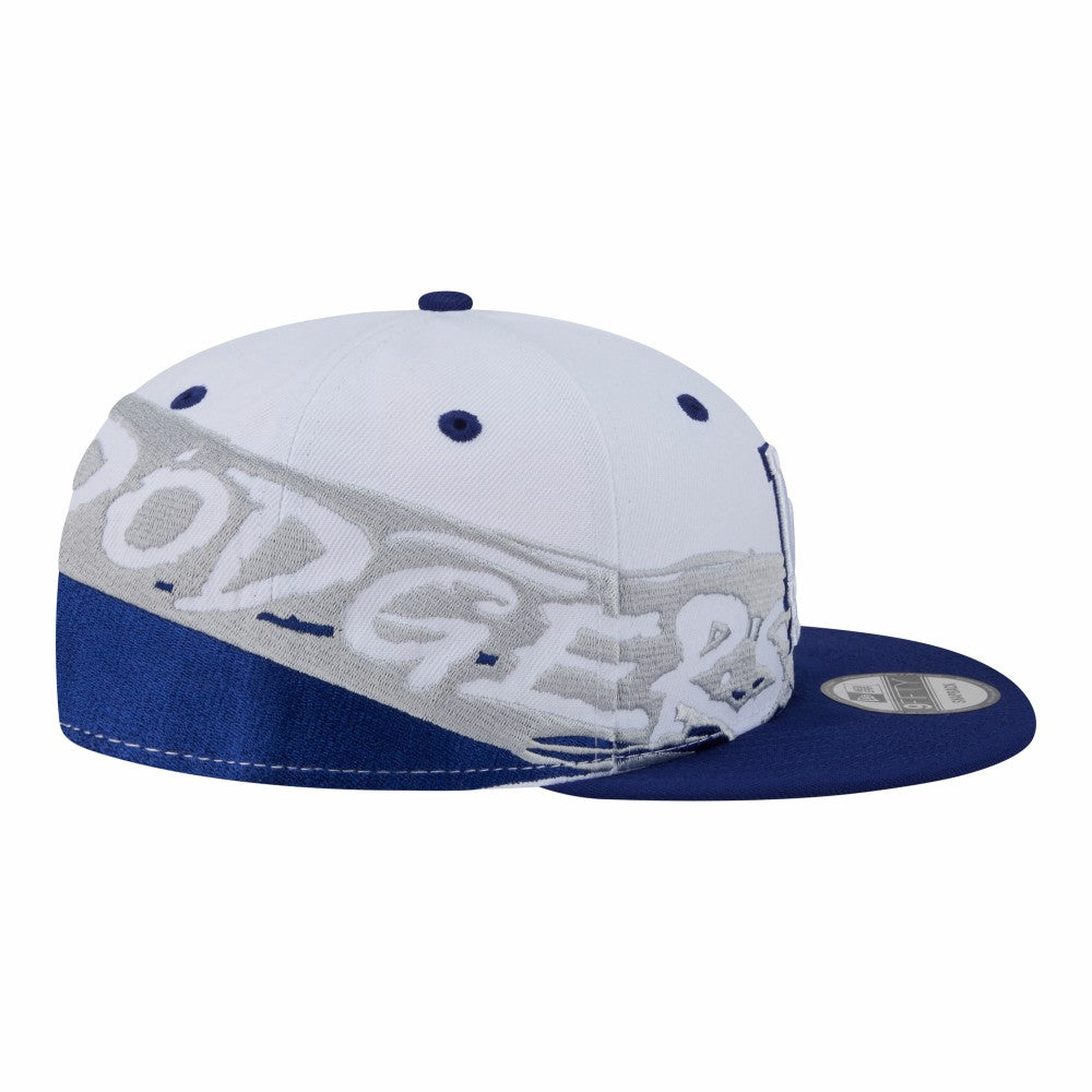 Los Angeles Dodgers 9FIFTY Snapback Hat White/Royal