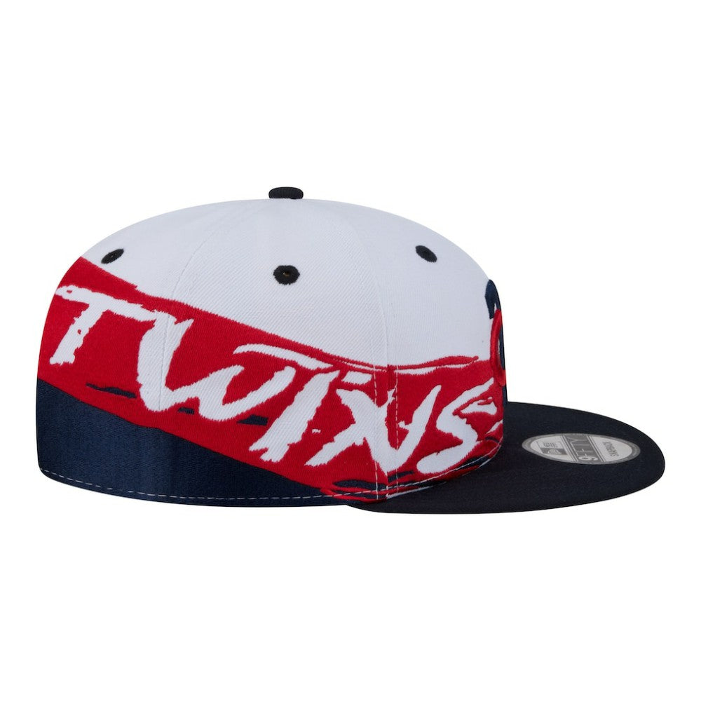 Minnesota Twins 9FIFTY Snapback Hat White/Navy