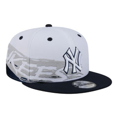New York Yankees 9FIFTY Snapback Hat White/Navy