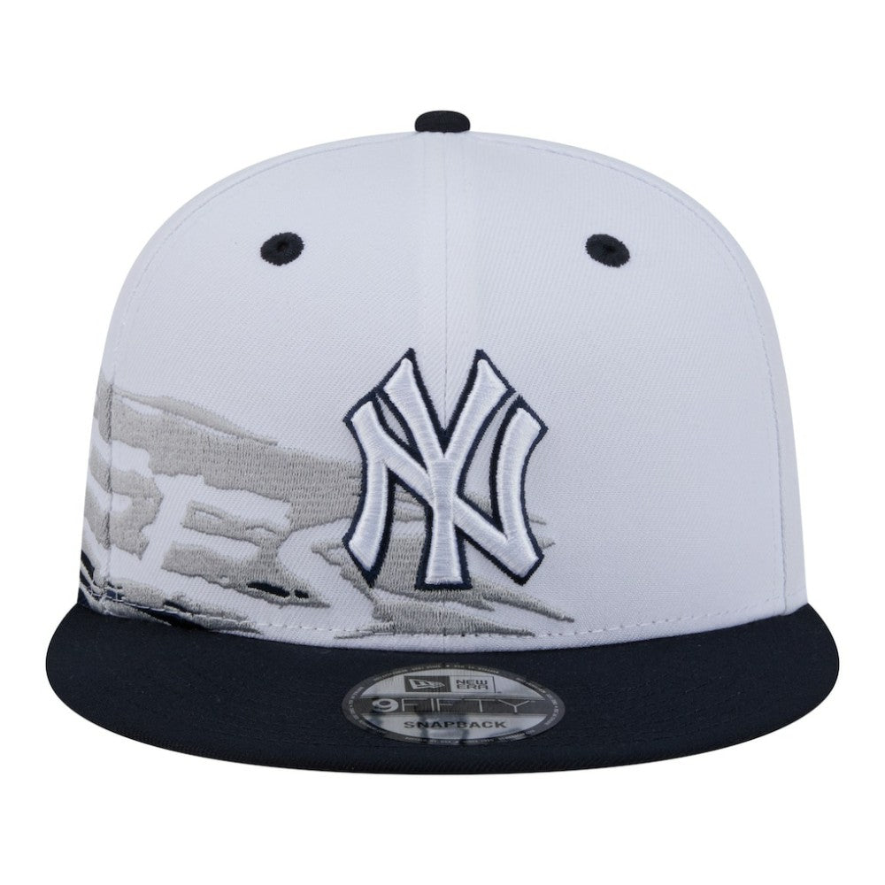New York Yankees 9FIFTY Snapback Hat White/Navy