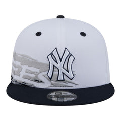 New York Yankees 9FIFTY Snapback Hat White/Navy