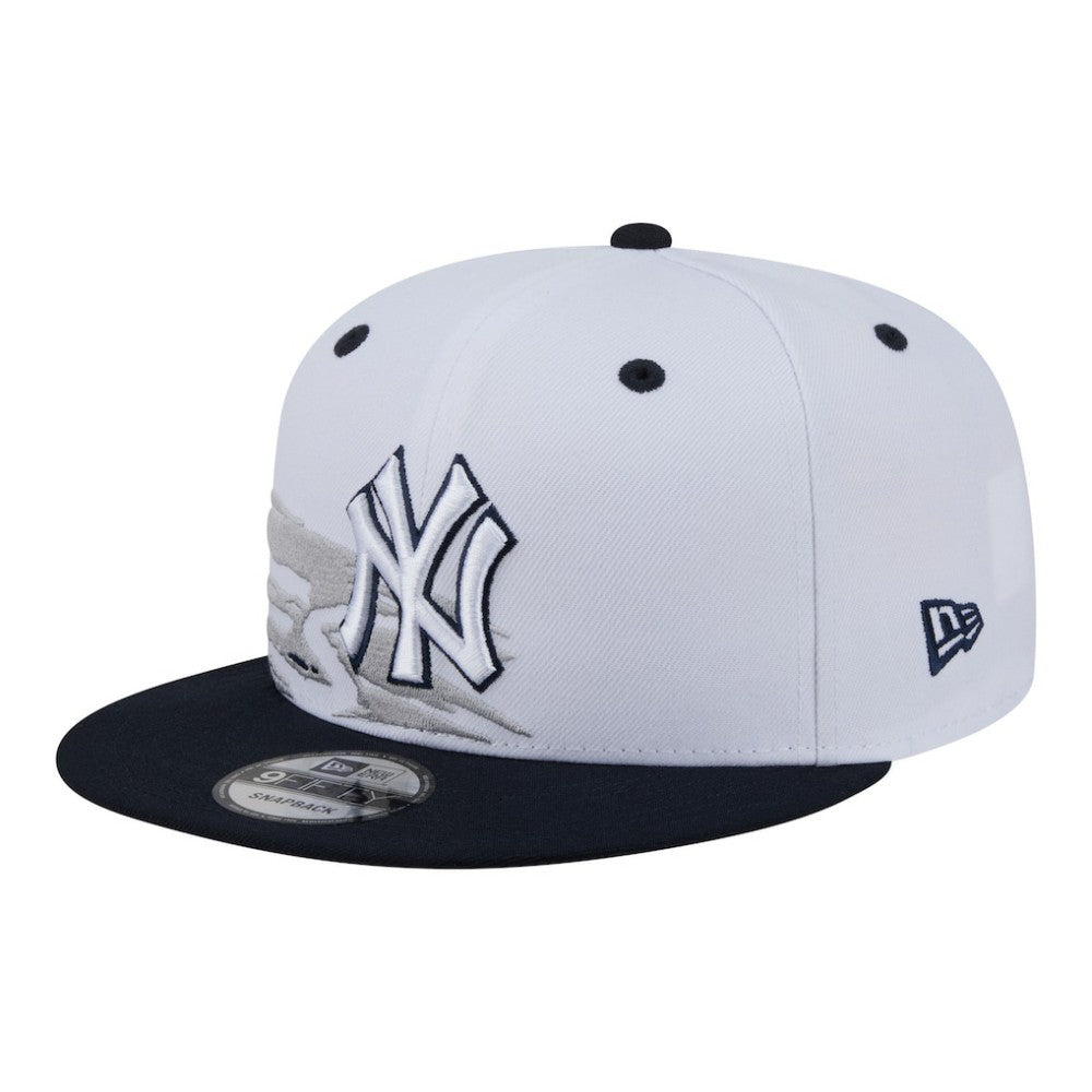 New York Yankees 9FIFTY Snapback Hat White/Navy