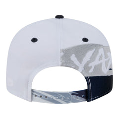 New York Yankees 9FIFTY Snapback Hat White/Navy
