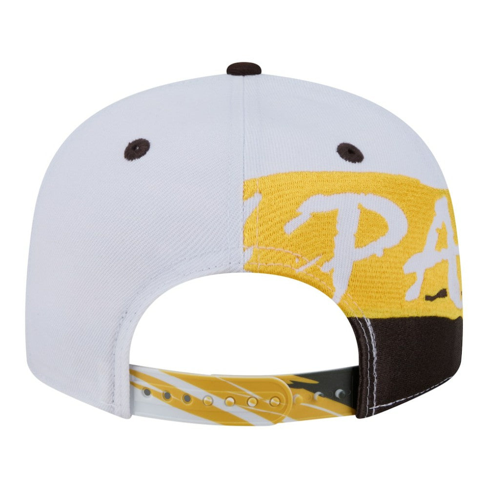 San Diego Padres 9FIFTY Snapback Hat White/Brown