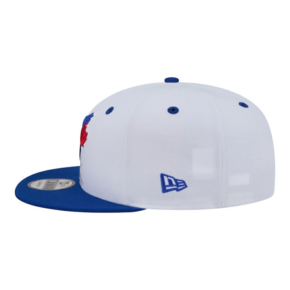 Toronto Blue Jays 9FIFTY Snapback Hat White/Royal