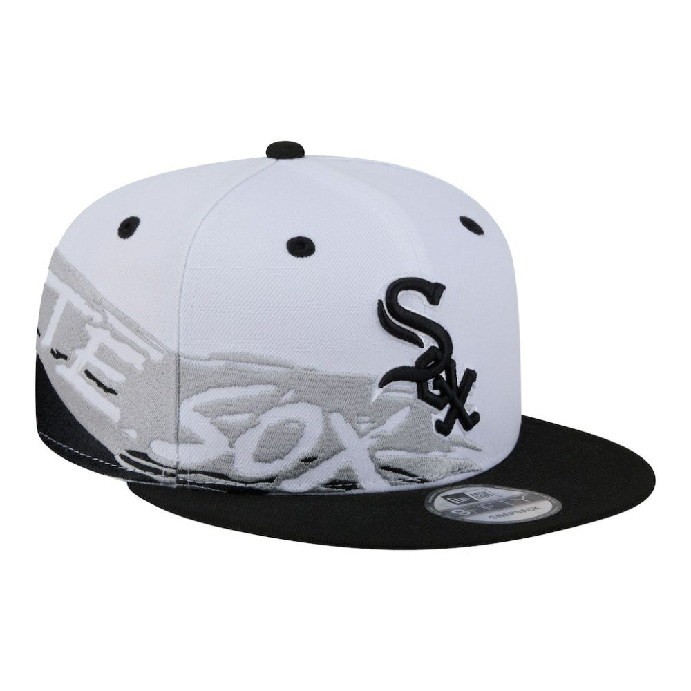 Chicago White Sox 9FIFTY Snapback Hat White/Black