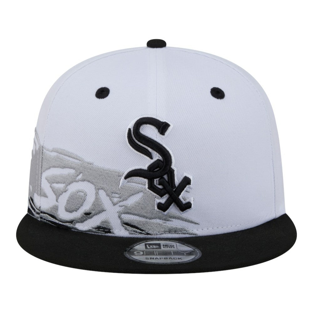 Chicago White Sox 9FIFTY Snapback Hat White/Black