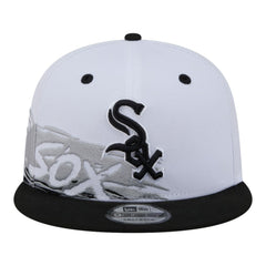 Chicago White Sox 9FIFTY Snapback Hat White/Black