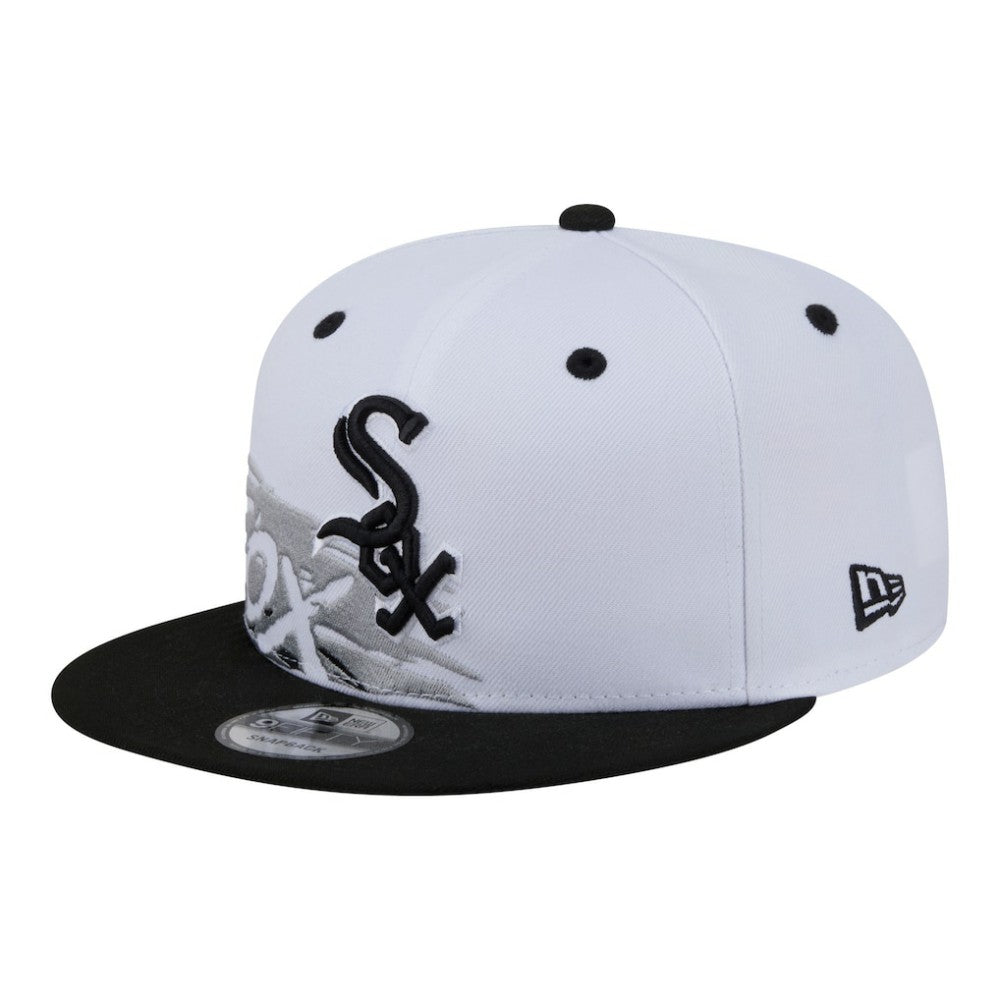 Chicago White Sox 9FIFTY Snapback Hat White/Black