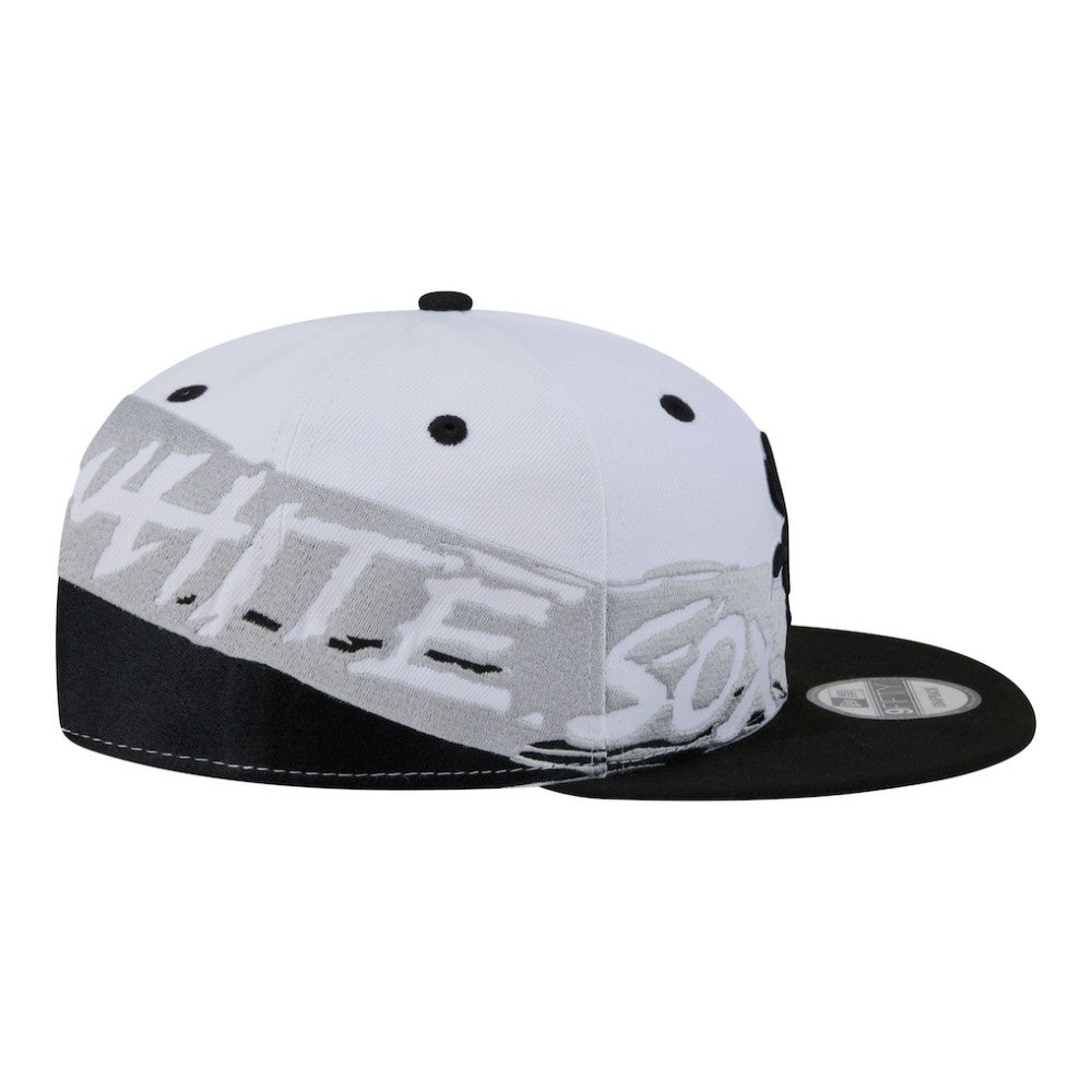 Chicago White Sox 9FIFTY Snapback Hat White/Black