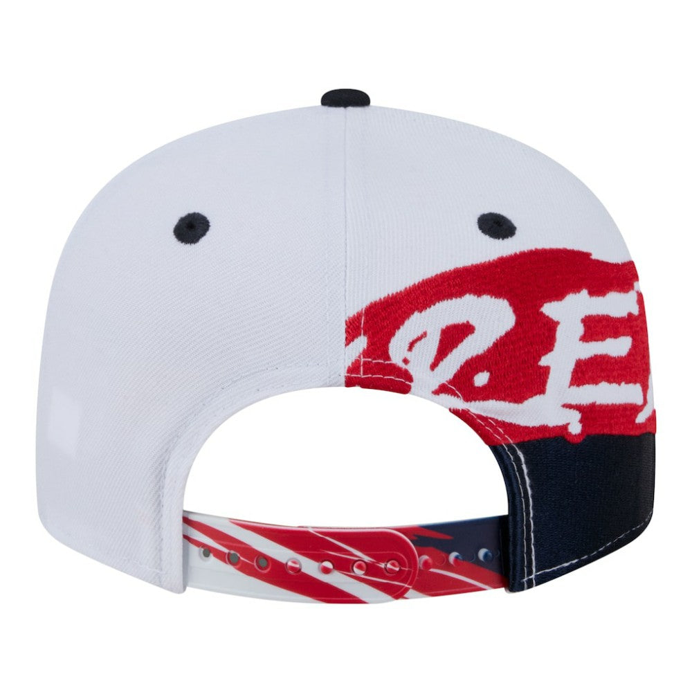 Boston Red Sox 9FIFTY Snapback Hat White/Navy