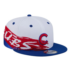 Chicago Cubs 9FIFTY Snapback Hat White/Royal