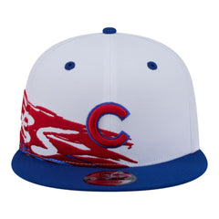 Chicago Cubs 9FIFTY Snapback Hat White/Royal