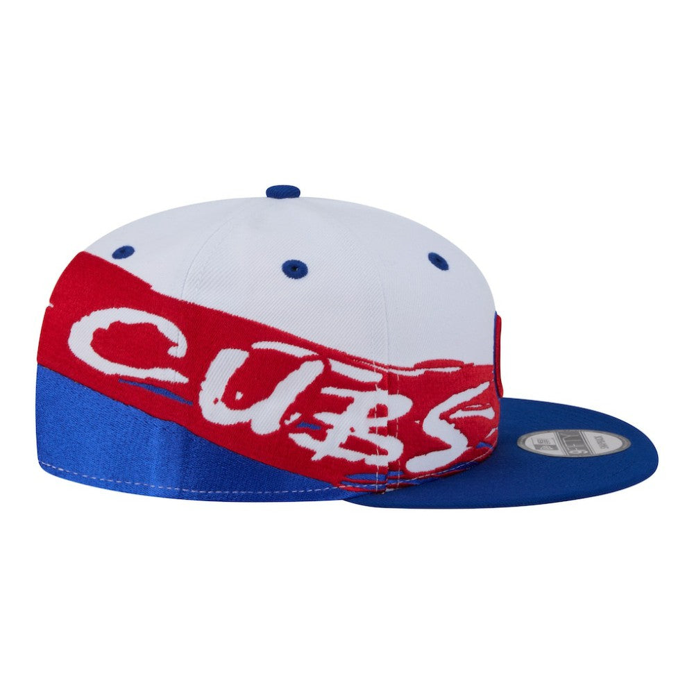 Chicago Cubs 9FIFTY Snapback Hat White/Royal