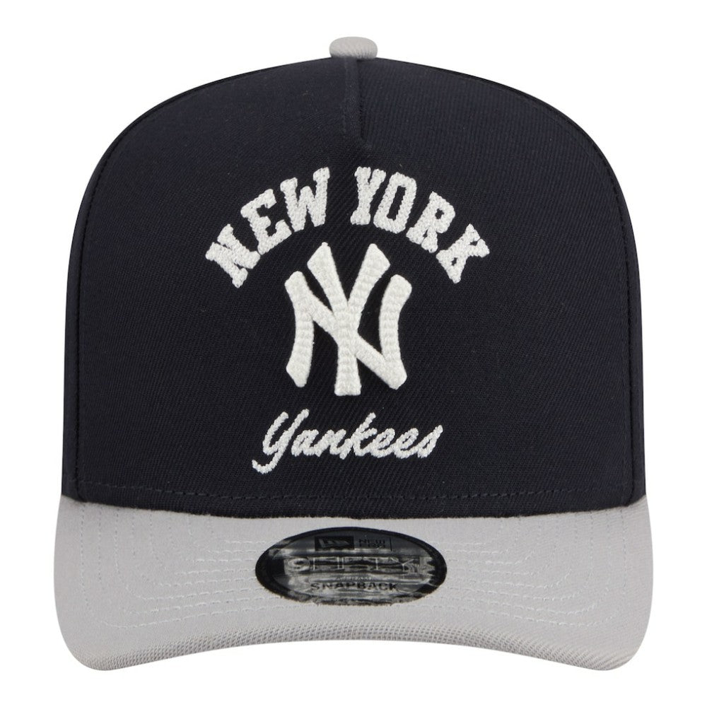 New York Yankees Arched A-Frame 9FIFTY Adjustable Hat Navy