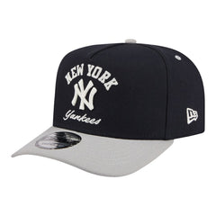 New York Yankees Arched A-Frame 9FIFTY Adjustable Hat Navy