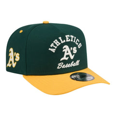 Athletics Arched A-Frame 9FIFTY Adjustable Hat Green