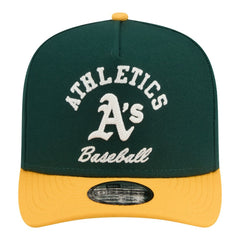 Athletics Arched A-Frame 9FIFTY Adjustable Hat Green