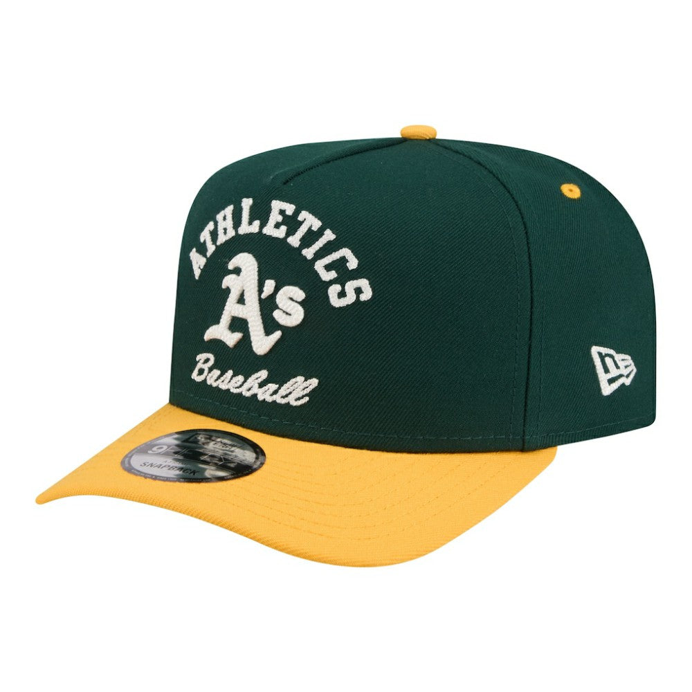Athletics Arched A-Frame 9FIFTY Adjustable Hat Green