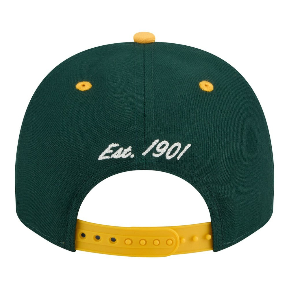 Athletics Arched A-Frame 9FIFTY Adjustable Hat Green