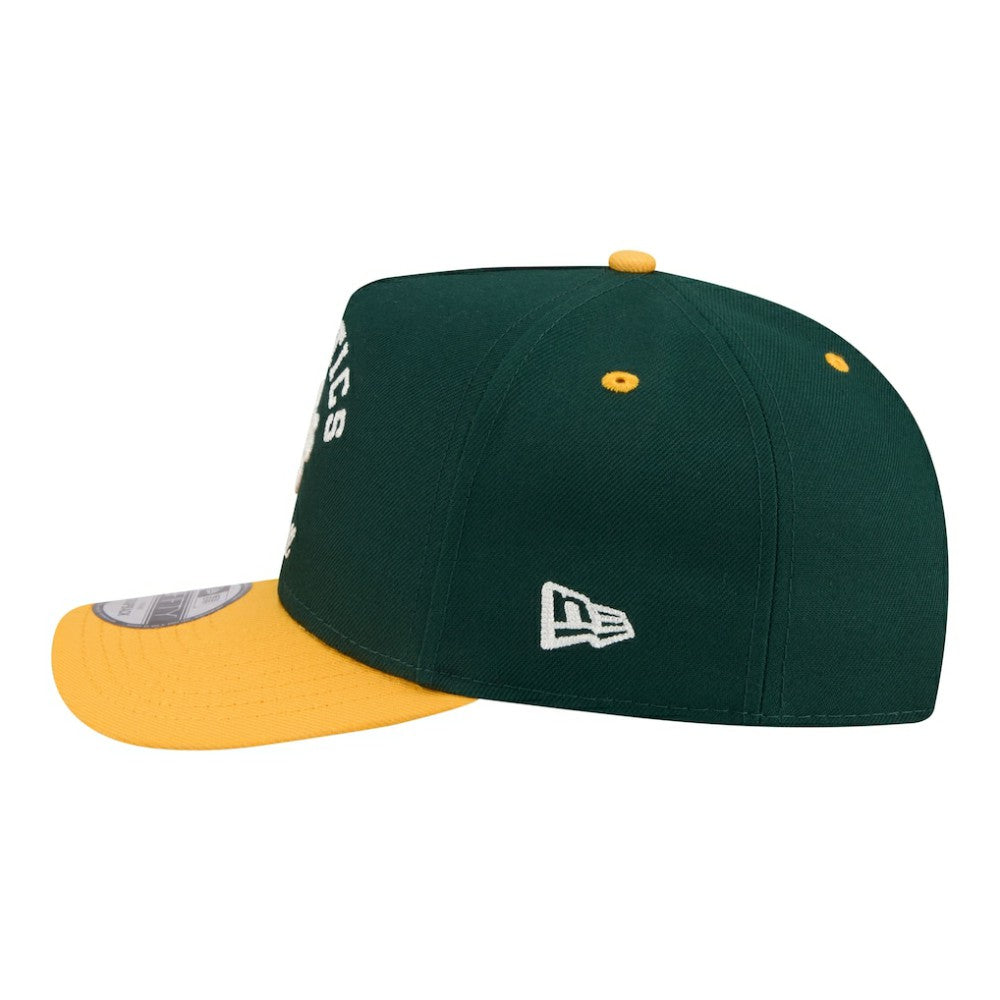 Athletics Arched A-Frame 9FIFTY Adjustable Hat Green
