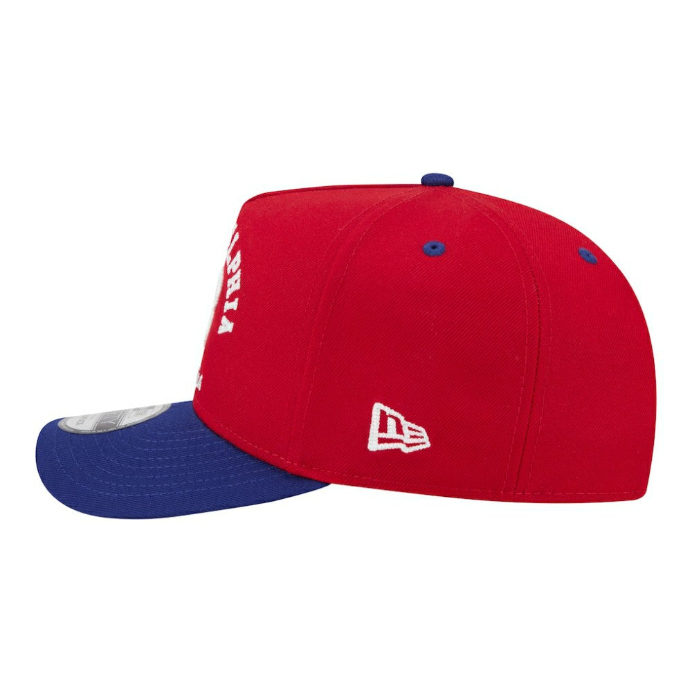 Philadelphia Phillies Arched A-Frame 9FIFTY Adjustable Hat Red/Royal