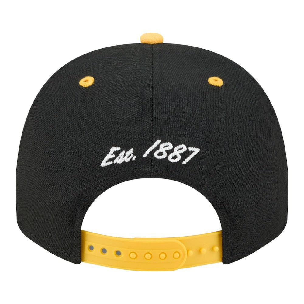 Pittsburgh Pirates Arched A-Frame 9FIFTY Adjustable Hat Black/Gold