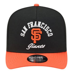 San Francisco Giants Arched A-Frame 9FIFTY Adjustable Hat Black/Orange