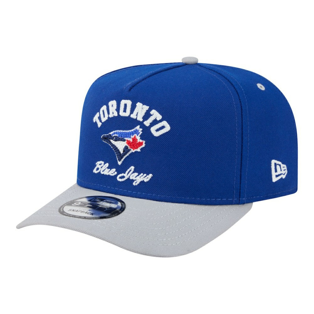 Toronto Blue Jays Arched A-Frame 9FIFTY Adjustable Hat Royal/Gray