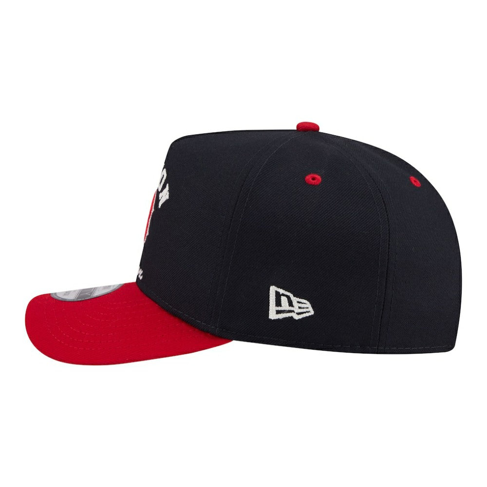 Boston Red Sox Arched A-Frame 9FIFTY Adjustable Hat Navy/Red