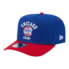 Chicago Cubs Arched A-Frame 9FIFTY Adjustable Hat Royal/Red