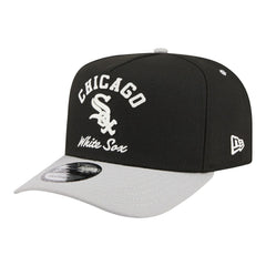 Chicago White Sox Arched A-Frame 9FIFTY Adjustable Hat Black