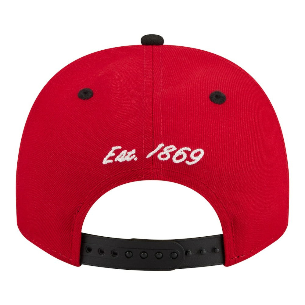 Cincinnati Reds Arched A-Frame 9FIFTY Adjustable Hat Red