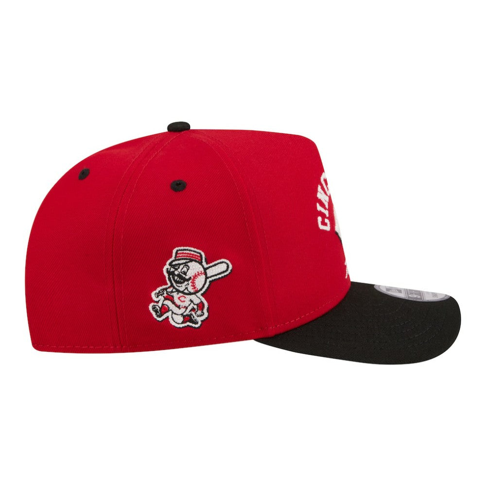 Cincinnati Reds Arched A-Frame 9FIFTY Adjustable Hat Red
