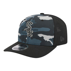 Chicago White Sox Tonal Camo 9SEVENTY Stretch-Snap Hat Black