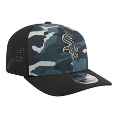 Chicago White Sox Tonal Camo 9SEVENTY Stretch-Snap Hat Black