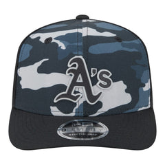 Athletics Tonal Camo 9SEVENTY Stretch-Snap Hat Black